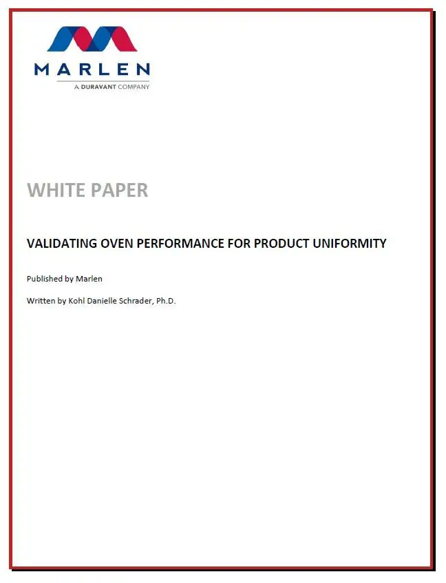 Thumbnail: White Paper - Validating Oven Performance for Product Uniformity