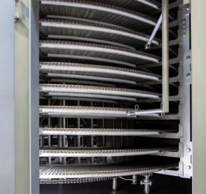 Inside of a CircFood Spiral Oven