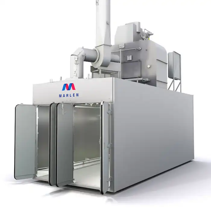 Rendering of an Industrial Dehydrator