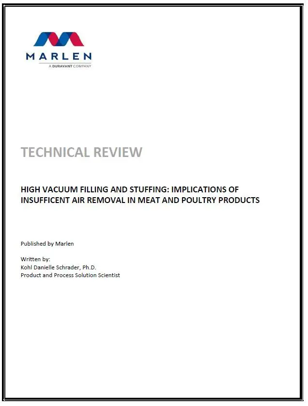 Thumbnail: Technical Review - High Vacuum Filling and Stuffing