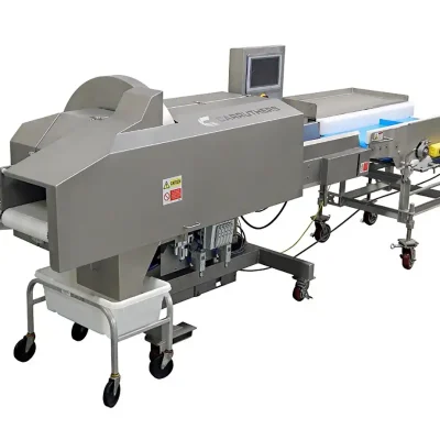 CircFood AE Logger with 48 inch staging conveyor