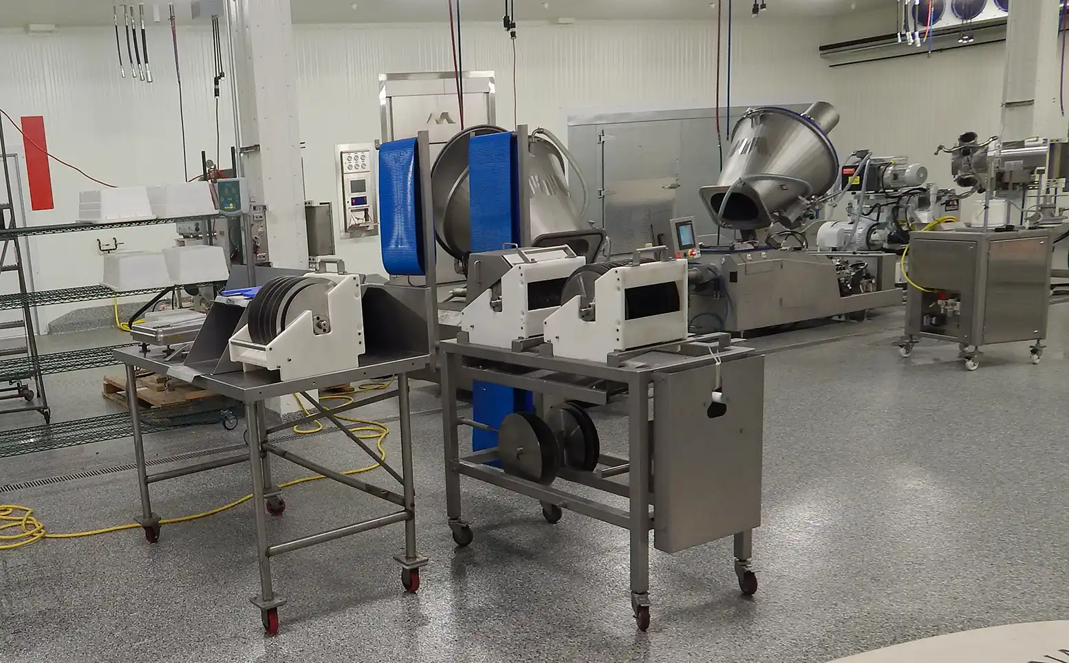 Inside the cold side of the CircFood Riverside Solution Center