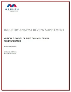 Thumbnail: Industry Analyst Review Supplement - Critical Elements of Blast Chill Cell Design - Evaporator
