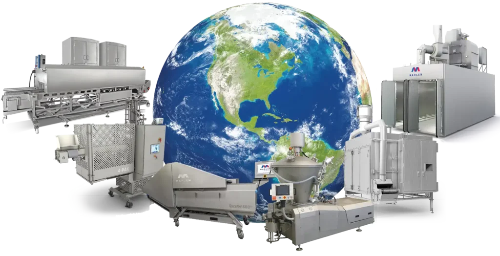 World Globe with CircFood Equipment
