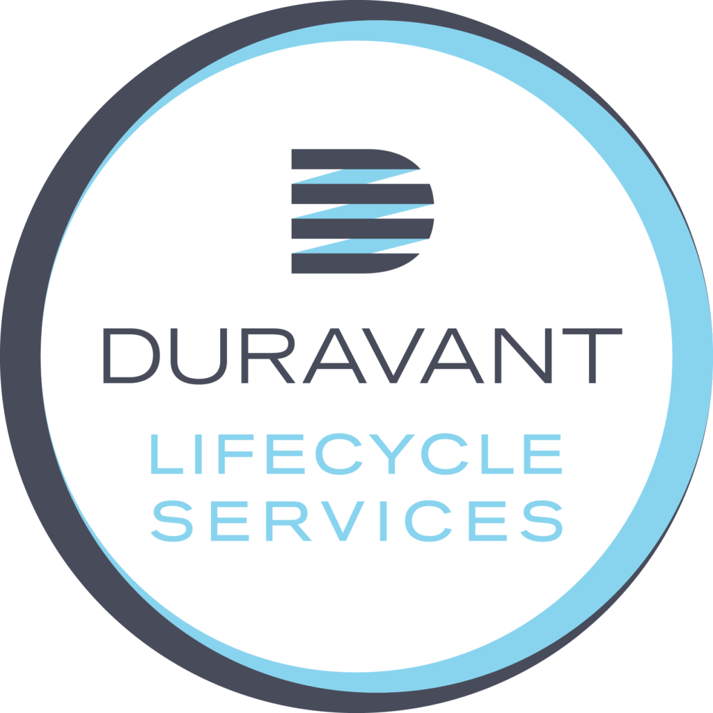 Duravant Lifecycle Services 4-color logo