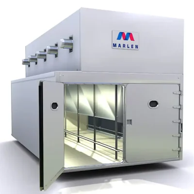 Rendering of a Blast Chill Cell